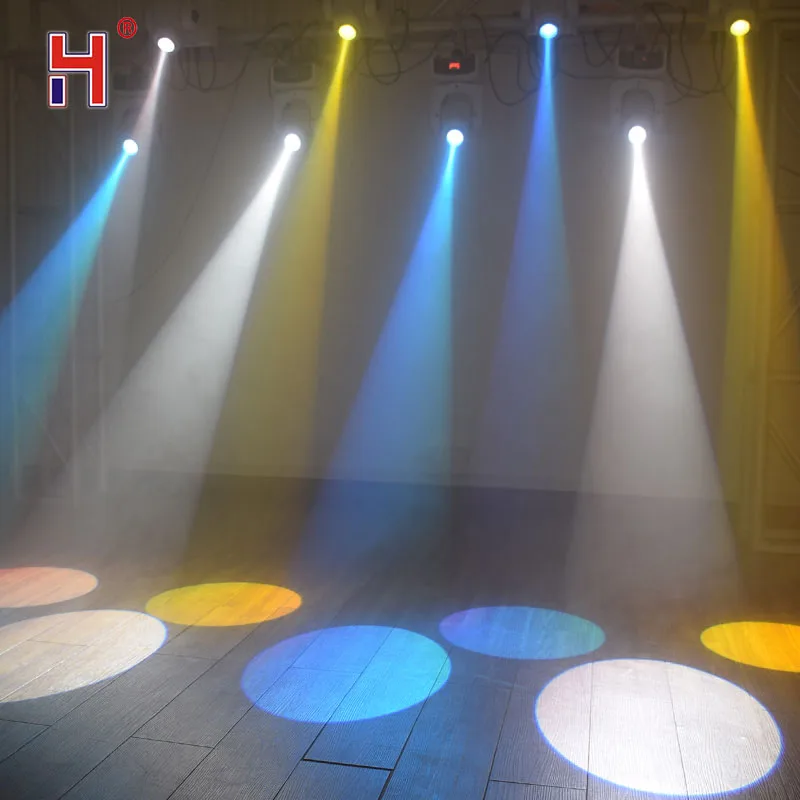 Светодиодный подвижный головной светильник 30 Вт 7 Gobo цветов светодиодный