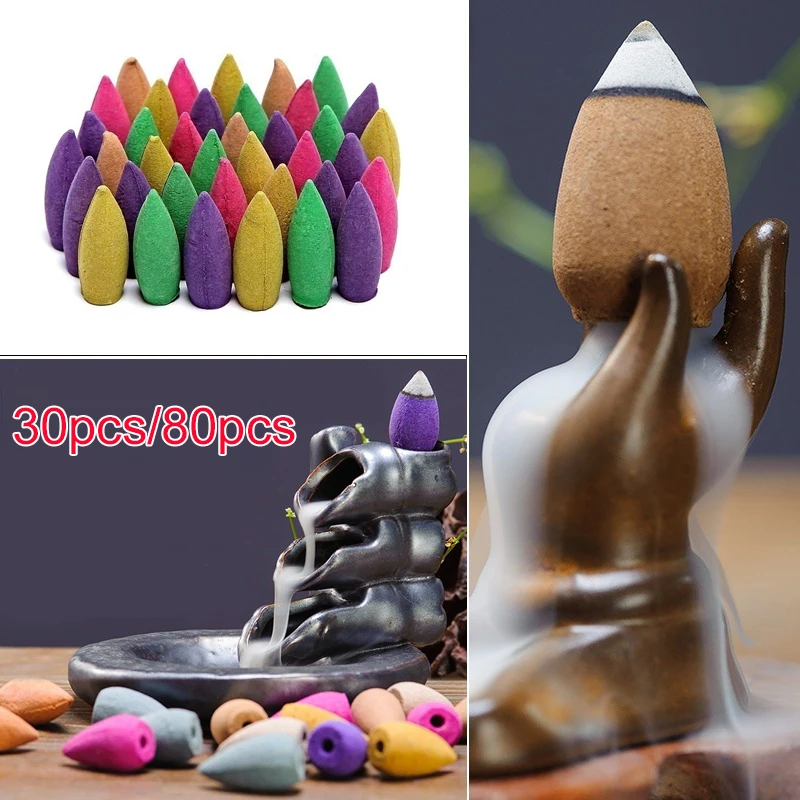 Башня для благовоний конусов форма буддийский сон помощь настольная курильница