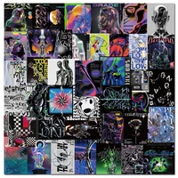102040pcs psychedelic acid graphic art graffiti stickers aesthetic skateboard phone laptop guitar car cool kids sticker toys