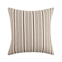 decorative square cushion covers stripe throw pillow cover with invisible zipper modern simple chic decorative pillowcases fo