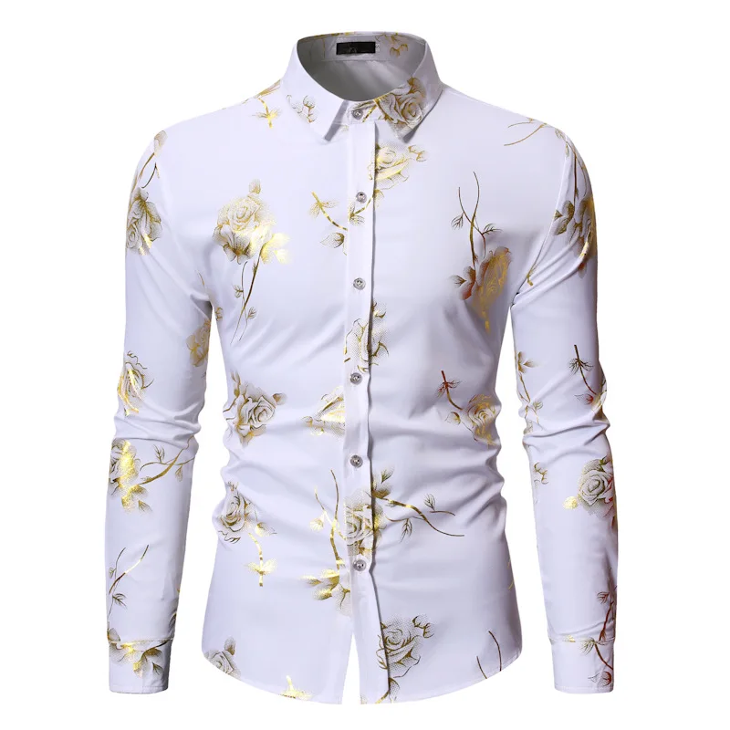 

Men's shirts, long-sleeved shirts for men, printed shirts, spring menswear, tops for men