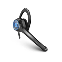 new design b1 wireless bluetooth earphone business hands free ear hook headset volume control with mic sport earpiece