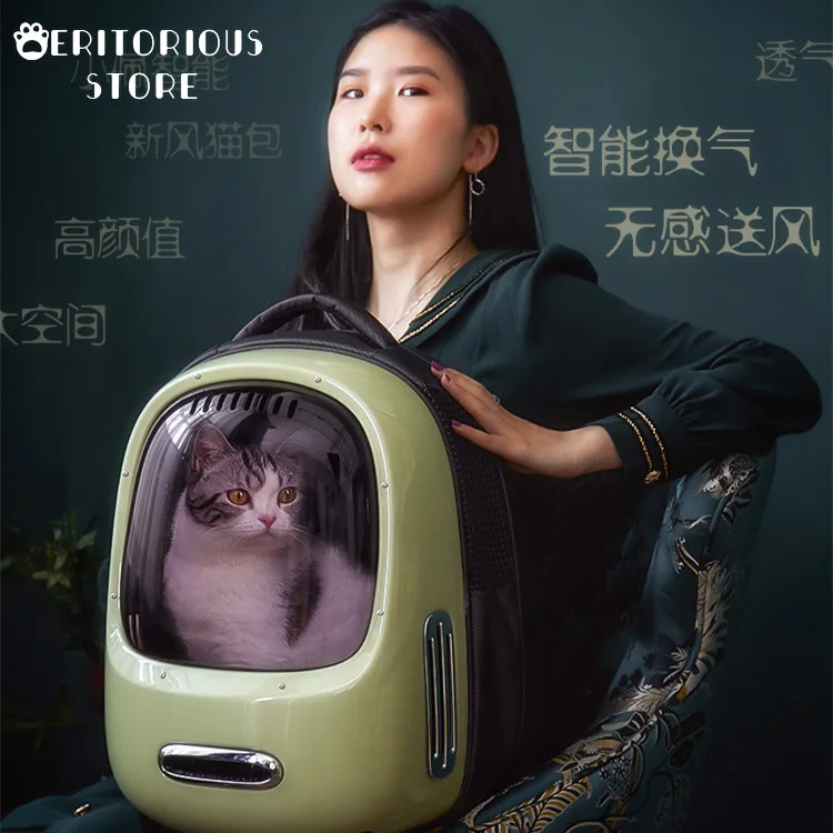 Рюкзак-переноска для домашних питомцев дорожная Сумочка кошки переносной рюкзак