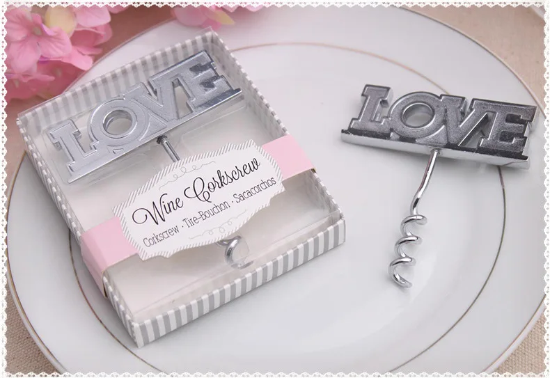 Свадебные подарки и открывашка для бутылок любовь сувениры жениха вина