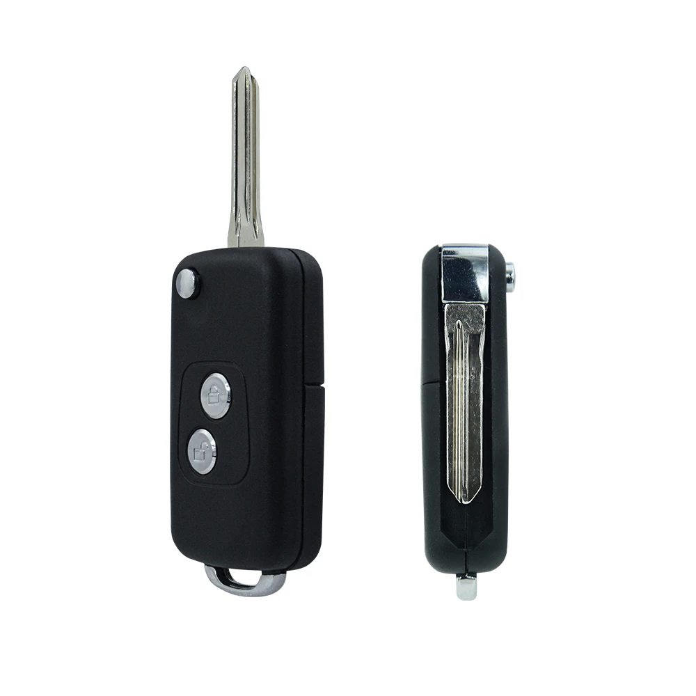 OkeyTech For Citroen C1 C2 C3 Xsara Picasso Peugeot 206 306 307 406 2 Buttons Modified Flip Remote Car key Shell Case Blank | Автомобили и