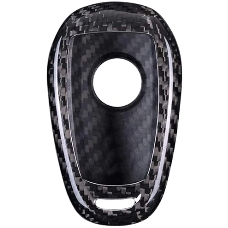 

Carbon Fiber Car Key Fob Case Cover for Alfa Romeo Giulia Stelvio 2017 Smart Car Remote Key Shell Accessories
