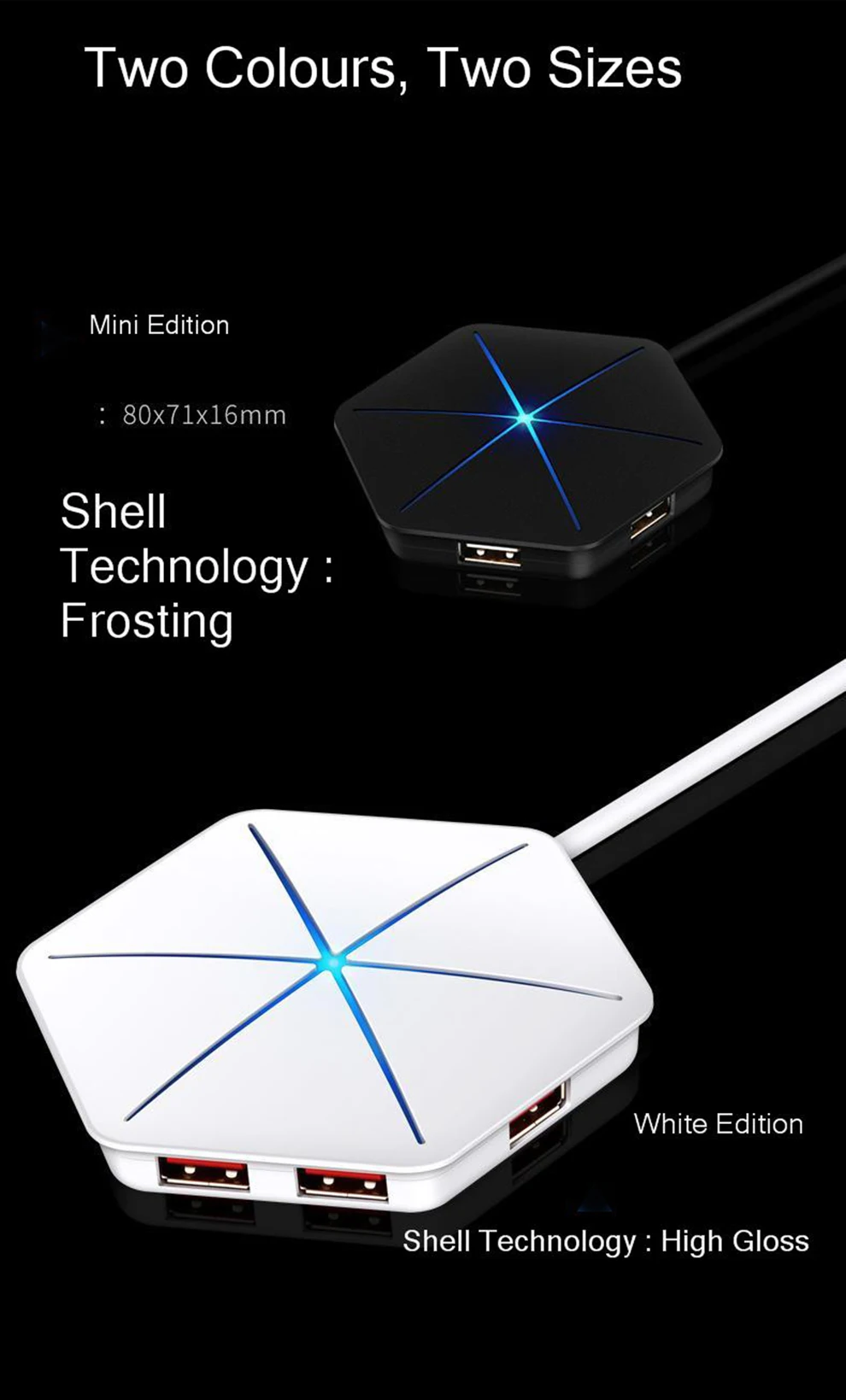 SeenDa USB 3,0 2,0 концентратор с OTG 6 Порты и разъёмы Usb разветвитель с микро Usb Интерфейс SD/устройство для считывания с tf-карт для нескольких устройств рабочего ноутбука