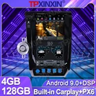 Вертикальный Большой экран для Toyota Tundra 2007 - 2013 Sequoia Android Tesla Автомагнитола магнитола мультимедийный видеоплеер GPS навигатор