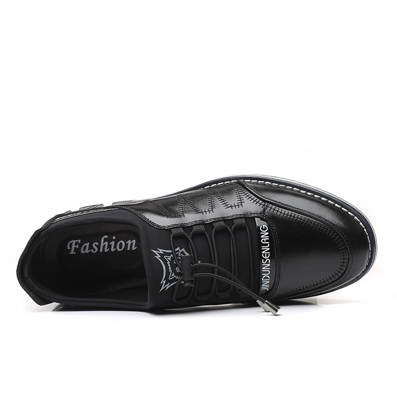 Осенне-зимняя модная повседневная обувь мужская теплая плюшевая на плоской