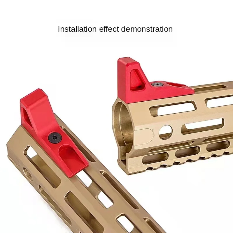 

SLR Metal M-LOK/KEYMOD Version Outdoor Sport Handstop Upgrade Material CQB BD556 JM Gel Ball CS Game DIY