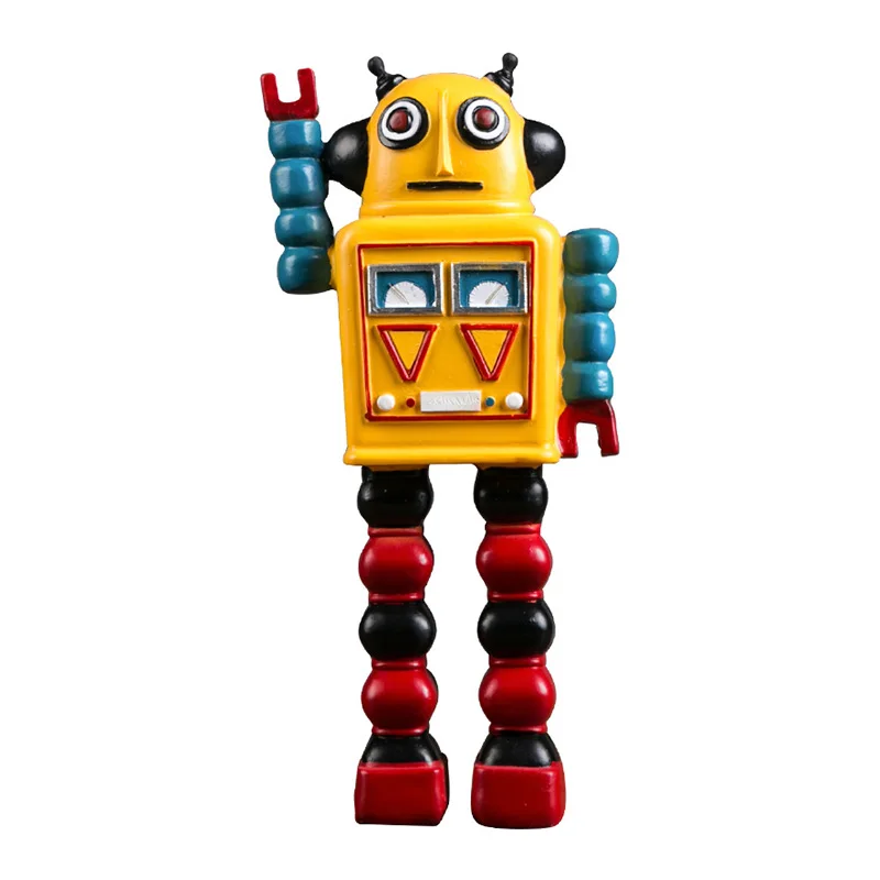 Ремесла ручной работы для украшения дома аксессуары ретро робот миниатюрная