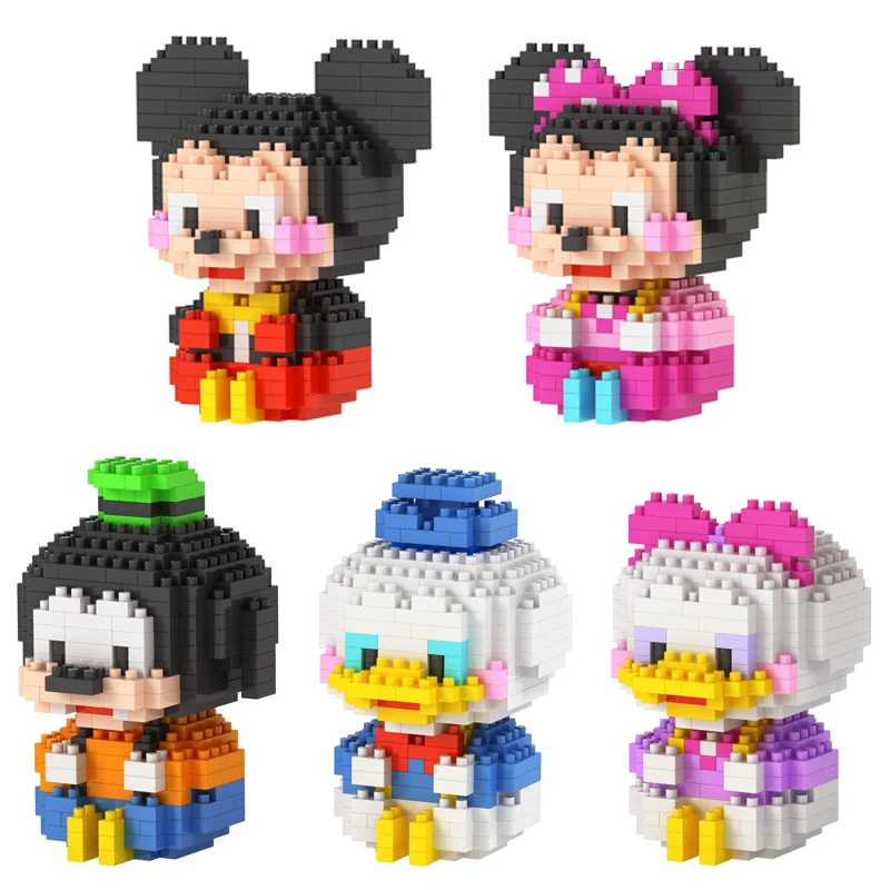 Конструктор Микки и Минни Стич Disney модель сделай сам фигурка развивающая