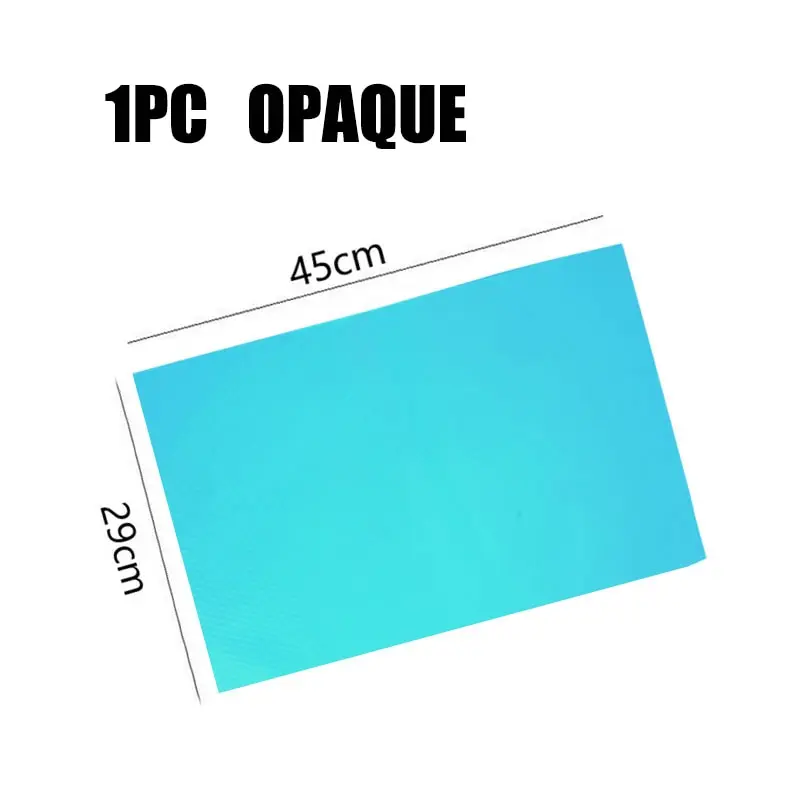 1pc blue 4 шт. коврик для холодильника Антибактериальный противообрастающий плесени влаги анти-Мороз водонепроницаемый подкладки в холодильник полки ящика настольные коврики - Цвет: 1pc blue
