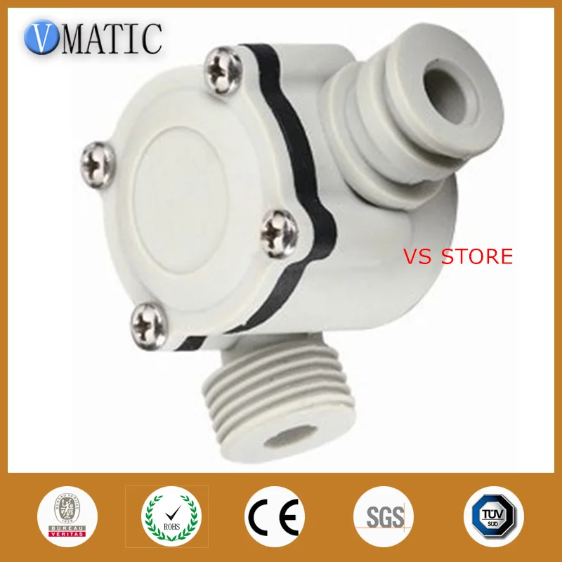 Электронный пластиковый расходомер воды VCA368 диапазон низких частот 1/2