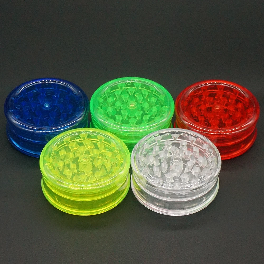 1 шт. пластиковый Точильщик для табака диаметр 60 мм 3 слоя травяная курительная