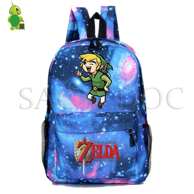 24 Легенда о Зельде игровой рюкзак для Galaxy Link Majora's Mask школьные сумки для подростков девочек мальчиков путешествия рюкзак Детский рюкзак для книг - Цвет: 24