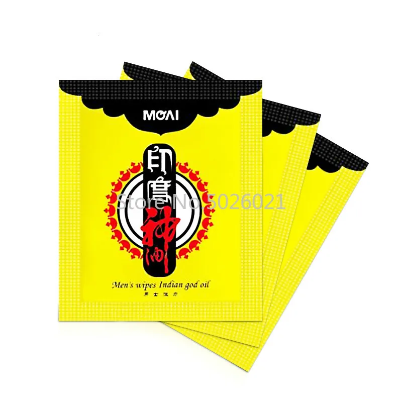 10 шт. новые Масляные салфетки в стиле индийского Бога для задержки эякуляции