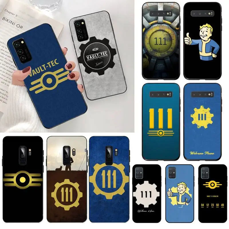 CUTEWANAN game fallout vault tec 111 чехол для телефона Samsung S20 plus Ultra S6 S7 edge S8 S9 S10 5G lite 2020|Бамперы| |