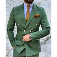 mens double breasted groom tuxedo peak lapel groomsmen suit mens suit mens weddingpromdinner suit groom jacket pants