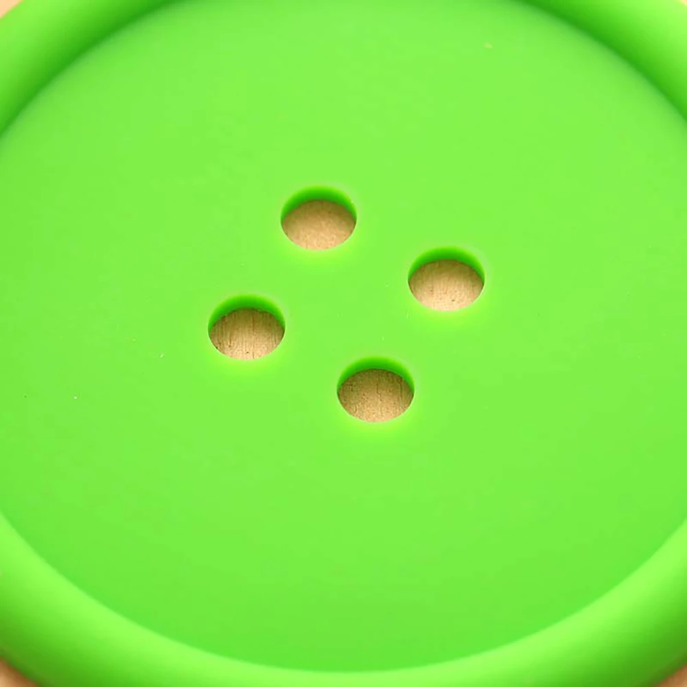 Креативные бытовые принадлежности круглые силиконовые подставки под коврик