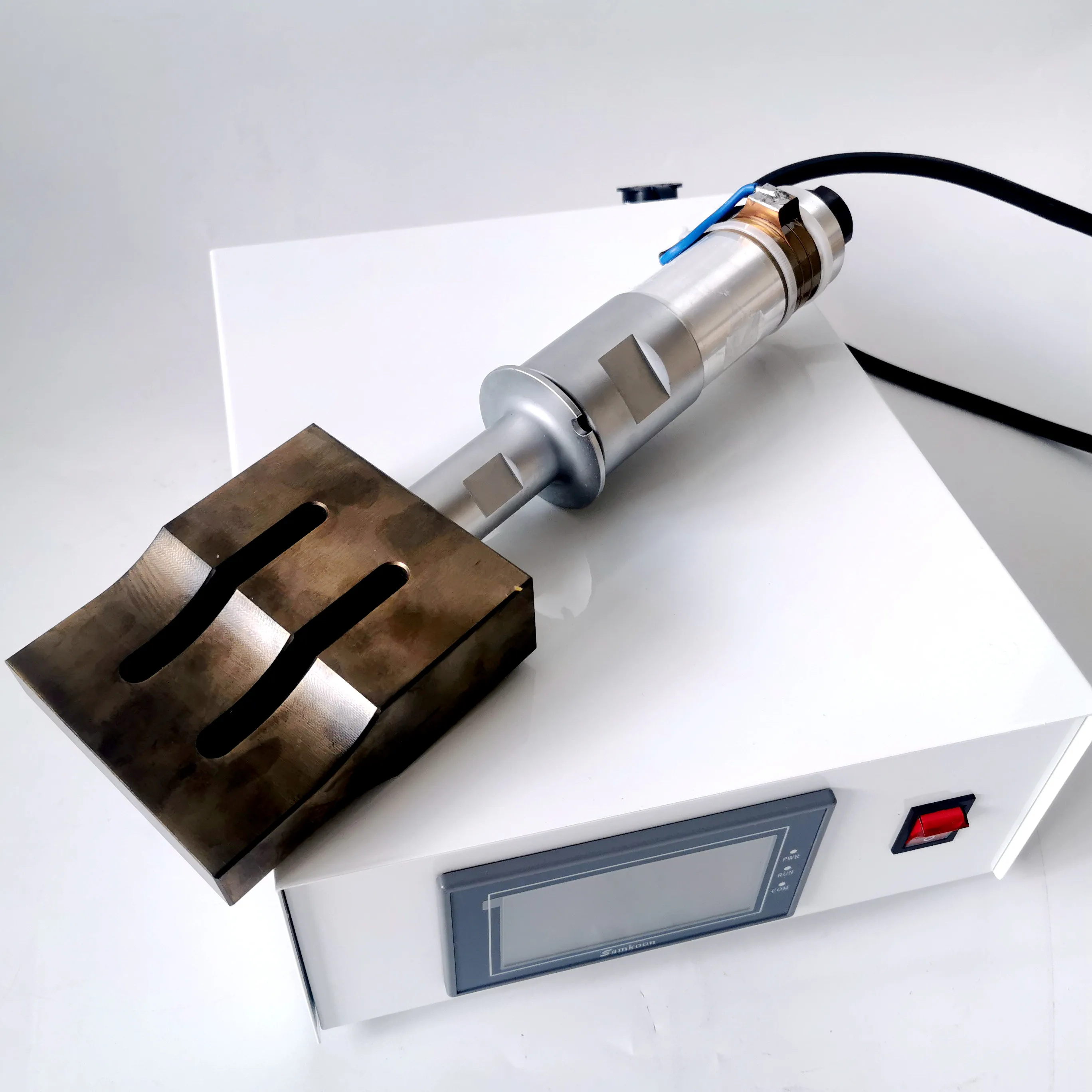 2 sets 20khz 2000w ultrasonic plastic welding generator and transducer 110*20mm horn | Бытовая техника