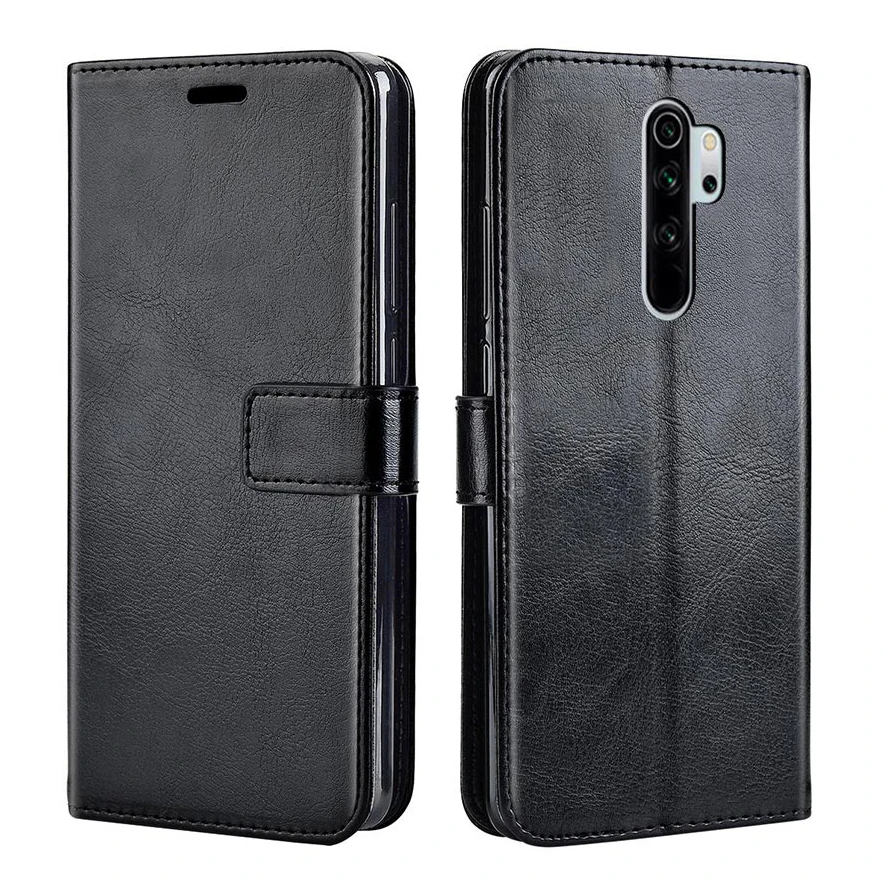 Кожаный чехол кошелек для Xiaomi Redmi 7 Note 7/Note7 Pro Global Version ретро книга стиль деловой