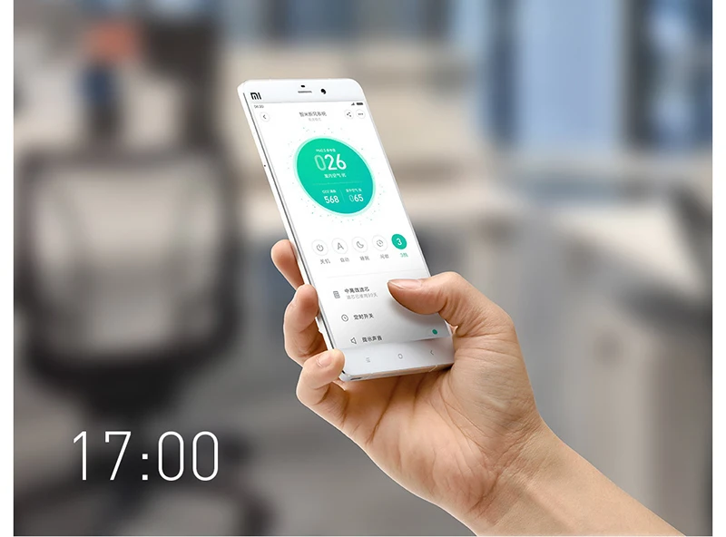Xiaomi очиститель воздуха настенный бытовой бесшумный очиститель свежего воздуха интеллектуальный контроль подачи кислорода очиститель воздуха