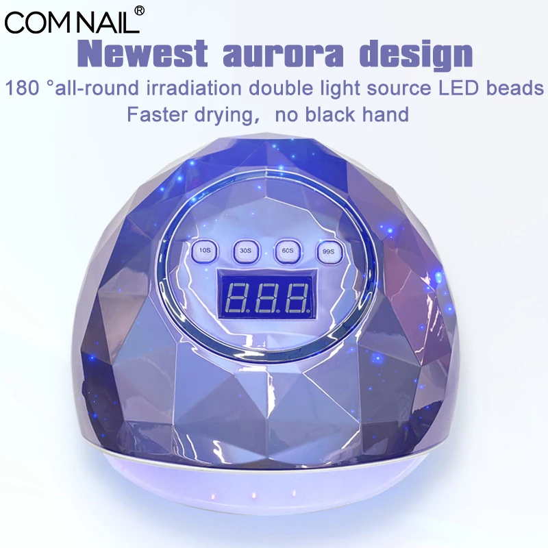 78 Вт Светодиодная УФ-лампа для ногтей Сушилка гель лак с 39 шт электрическая лампа