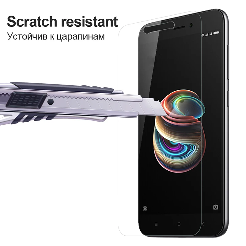 9H закаленное стекло Защита экрана для Xiaomi Mi 8 7 A1 Mix Max 2 3 4 5 6 Redmi 4X 4A 5A Mix2 Note Plus