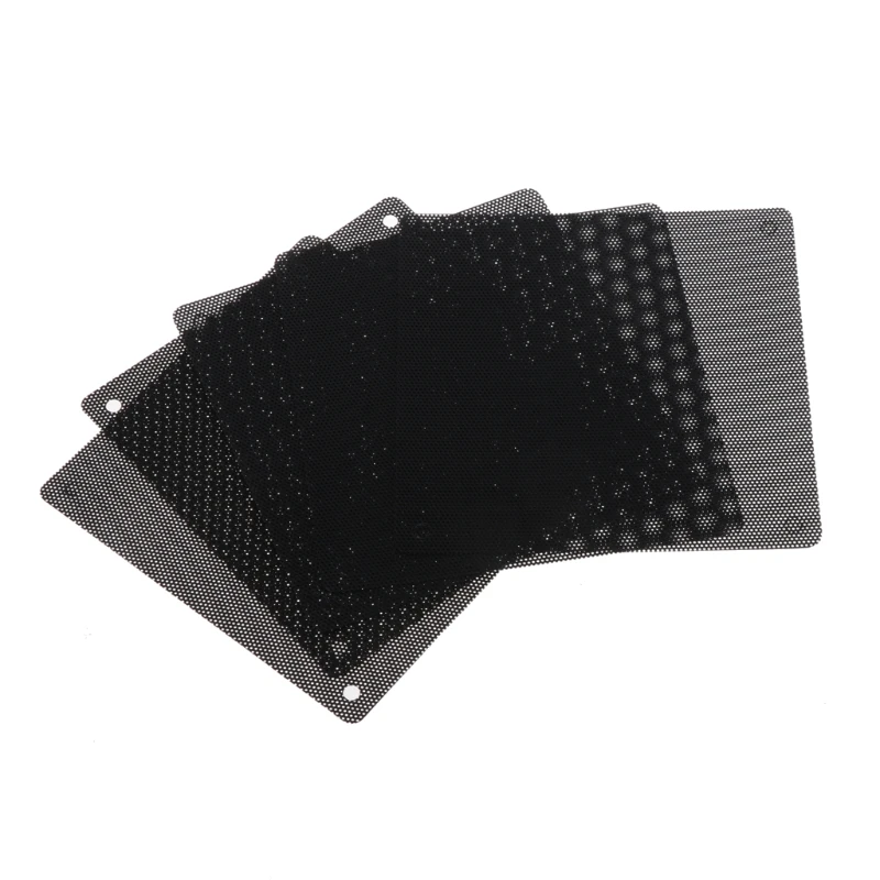 

5Pc Computer Mesh PVC Case Fan Dust Filter Dustproof Cover Chassis Dust Cover T84C