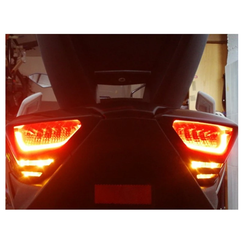 Для Yamaha Xmax300 250 Xmax-300 Xmax-250 Передняя Задняя Поворотная сигнальная крышка тамп Крышка корпуса Abs