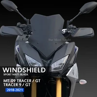 fit for yamaha mt 09 tracer mt09 tracer 900 gt 2018 2021 tracer 9 gt windscreen windshield deflector protector wind shield