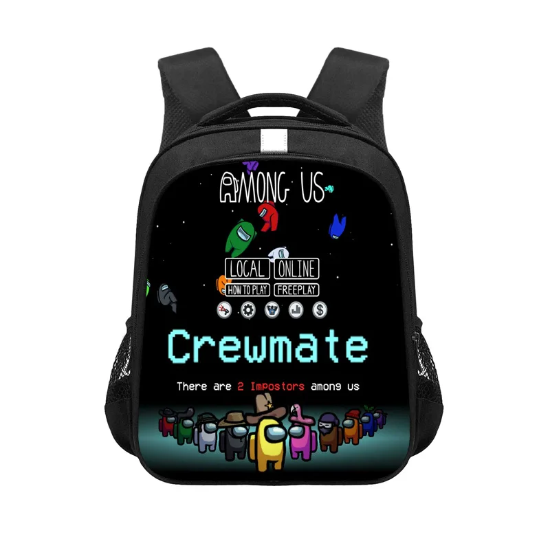 

COSTAR Hot New Game Among Us Printed Backpack Fashion High Capacity Student School Bag Kids