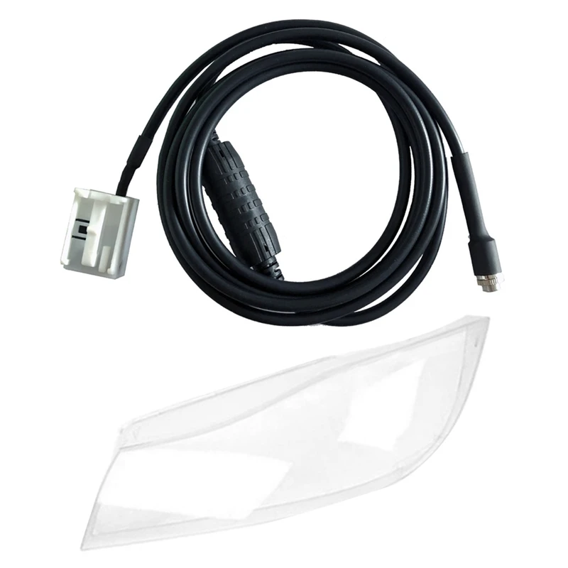 

Автомобильный аудиокабель AUX с резистором 1,5 м 12 контактов для BMW E60 с абажуром для BMW 3 серии E90 седан