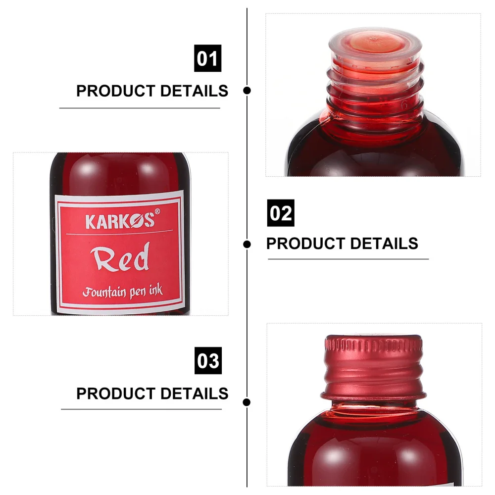 

10 Bottles Colorful Pen Ink Writing Ink Drawing Ink Calligraphy Supplies