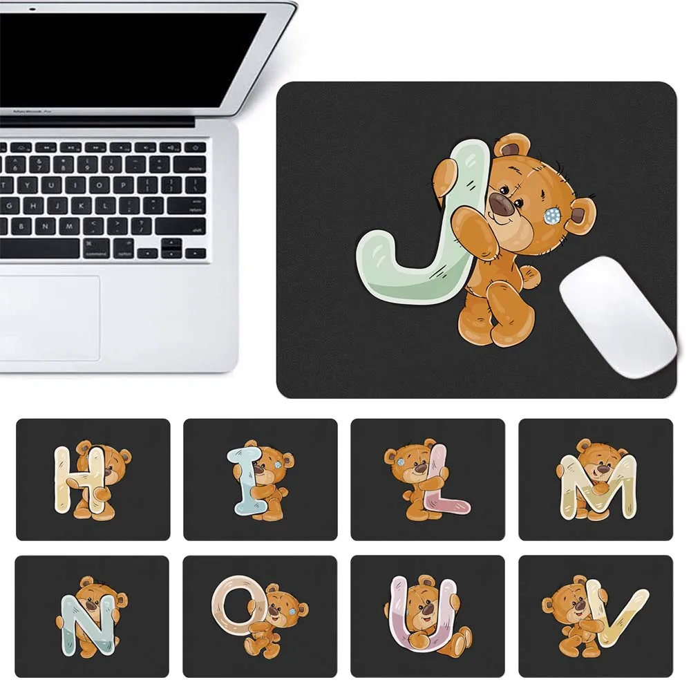 

Universal Waterproof Mousepad for Gaming Laptop Computer Desk Mat Mouse Pad Cute Bear Pattern Cartoon Office Desk Accessories