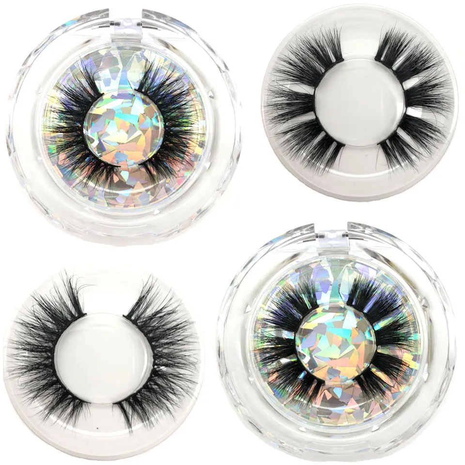 

Mink Eyelashes Natural 100% Handmade 3D Mink Lashes Thick False Eyelashes Extension Soft Eyelashes 100% Cruelty Free Mink Makeup