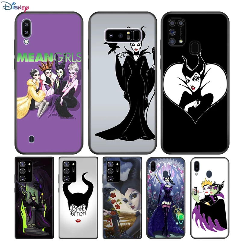 

The Witch Maleficent For Samsung Galaxy Note 20 10 9 8 Plus Ultra Lite M31 M31S M10 M20 M02 M30 M40 Soft Phone Case