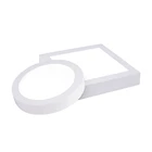 Светодиодная панель 4 шт.лот, 6 Вт, 12 Вт, 18 Вт, 25 Вт, круглые квадратные точечные светильники, лампа для поверхностного монтажа, внутреннее освещение, светодиодная потолочная лампа