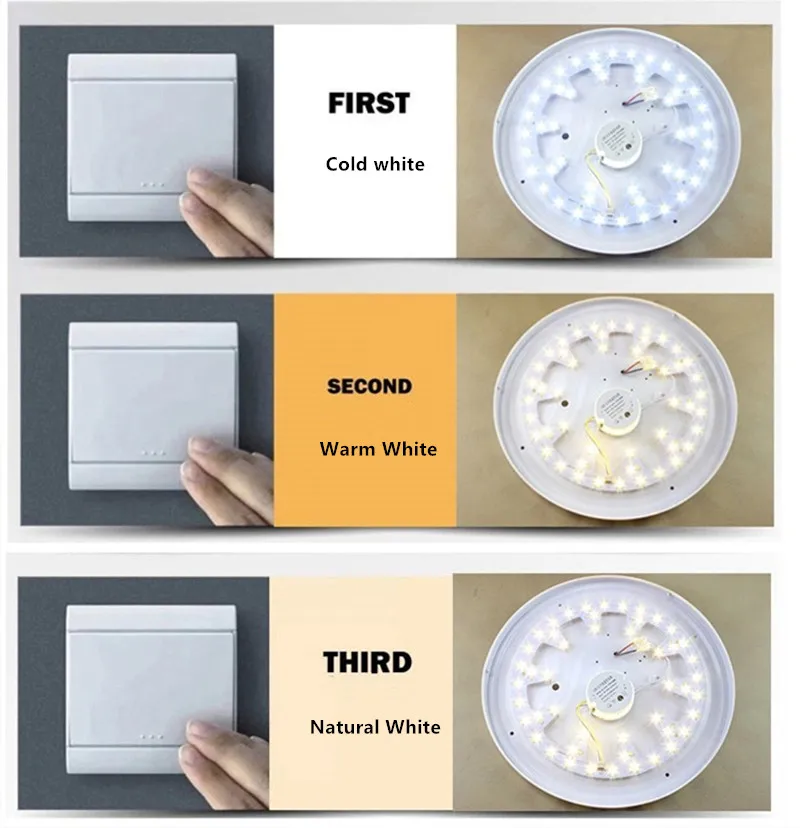 Светодиодный потолочный светильник с регулируемой яркостью светильники