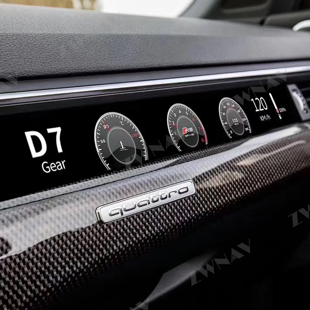 Головное устройство для приборной панели автомобиля на Android Audi A4 A4L S4 RS4 A5 S5 RS5 Q7 2017