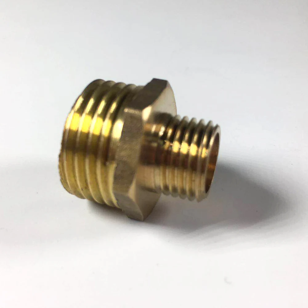 Трубные фитинги 1/4 &quotBSP Мужской x 1/2&quot BSP длина 21 5 мм соединение Шестигранная