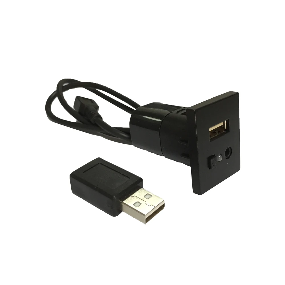 Автомобильный 4-контактный мини-USB кабель-переключатель для Ford Focus MK2 2008 2009 DVD