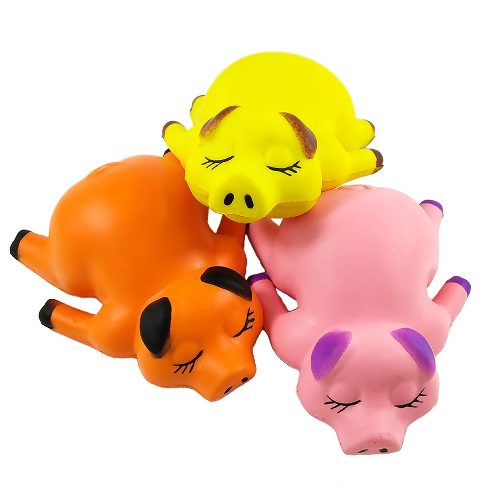 Новые Мягкие сжимаемые игрушки для снятия стресса Забавный мультяшный кавайный