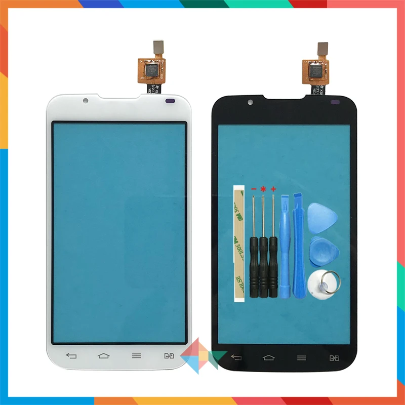 Высокое качество 4 3 &quotдля LG Optimus L7 II 2 Dual P715 P716 сенсорный экран дигитайзер переднее