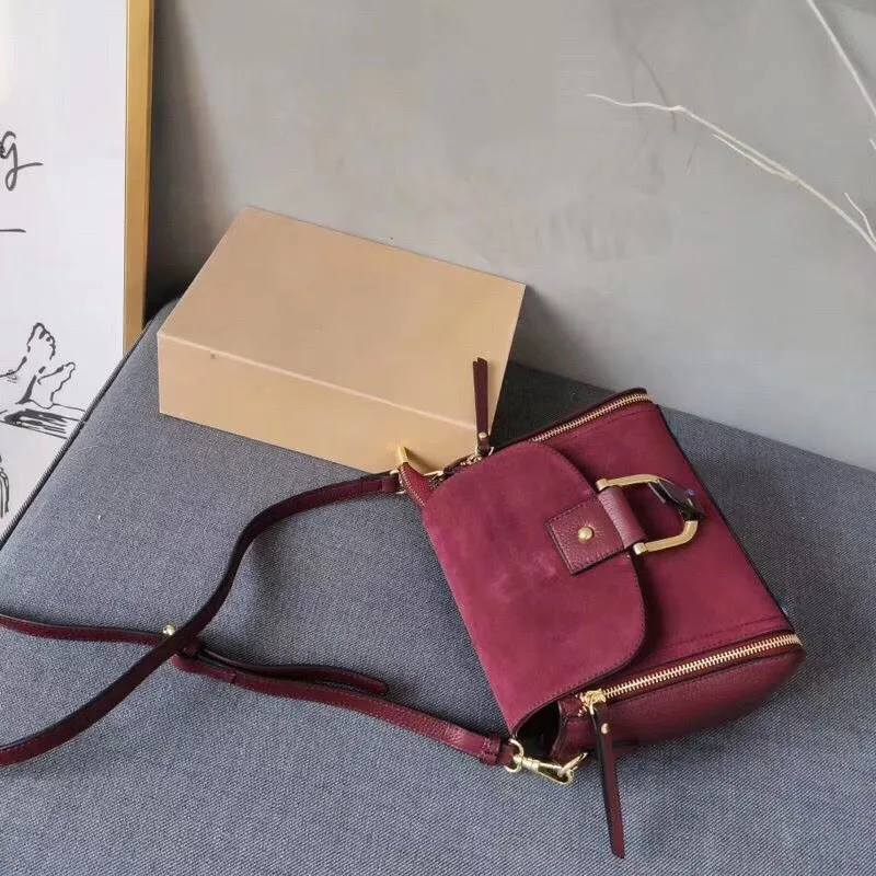 

free shipping 2020 the new style fashion dress casual genuine cow leather women one shoulder bag crossbody bag 23cm 5color