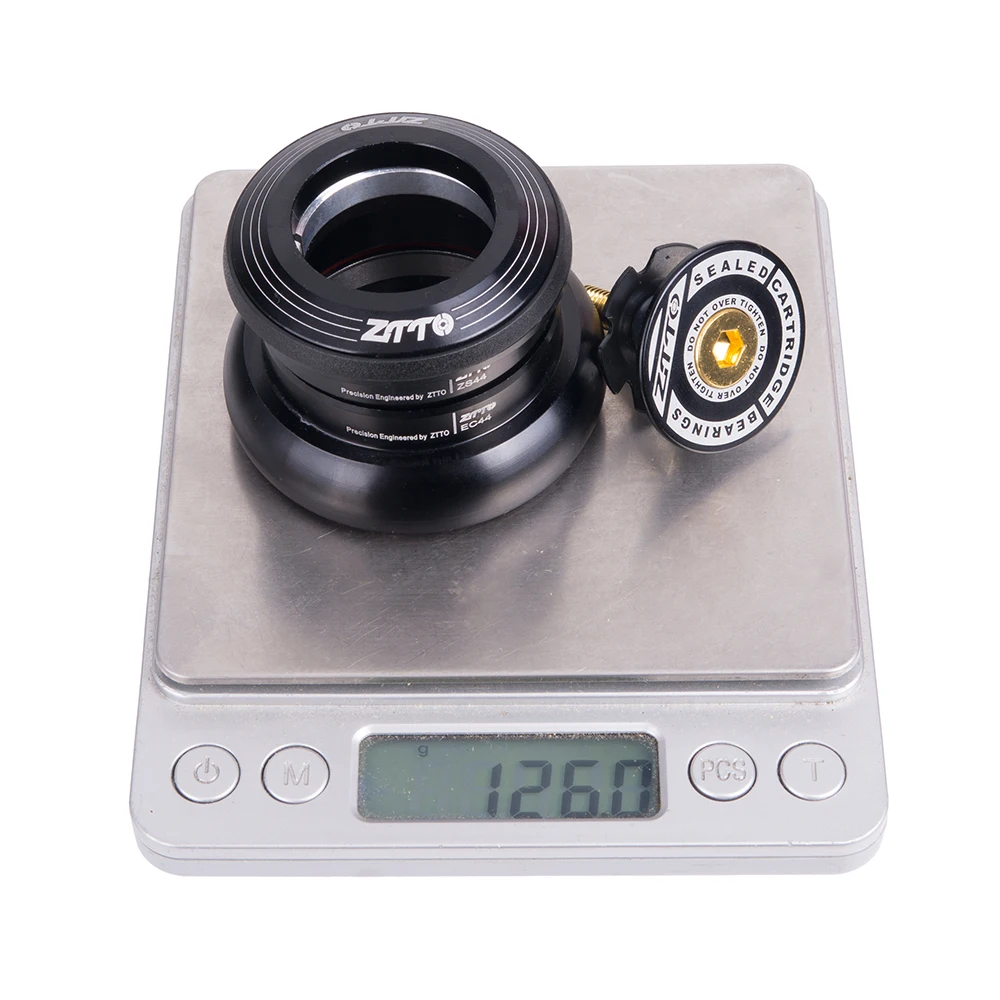 Велосипедная гарнитура ZTTO 4444T MTB 44 мм ZS44 EC44 CNC 1 1/4 "-1 1/4" рама с прямой трубкой