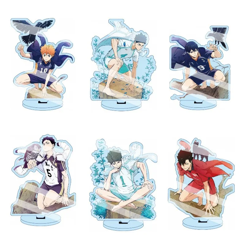 

Volleyball Juvenile Character New Acrylic Stands Model Figure Hinata Shoyo Cosplay Desk Decor Standing Sign Xmas Gift Hot Sale