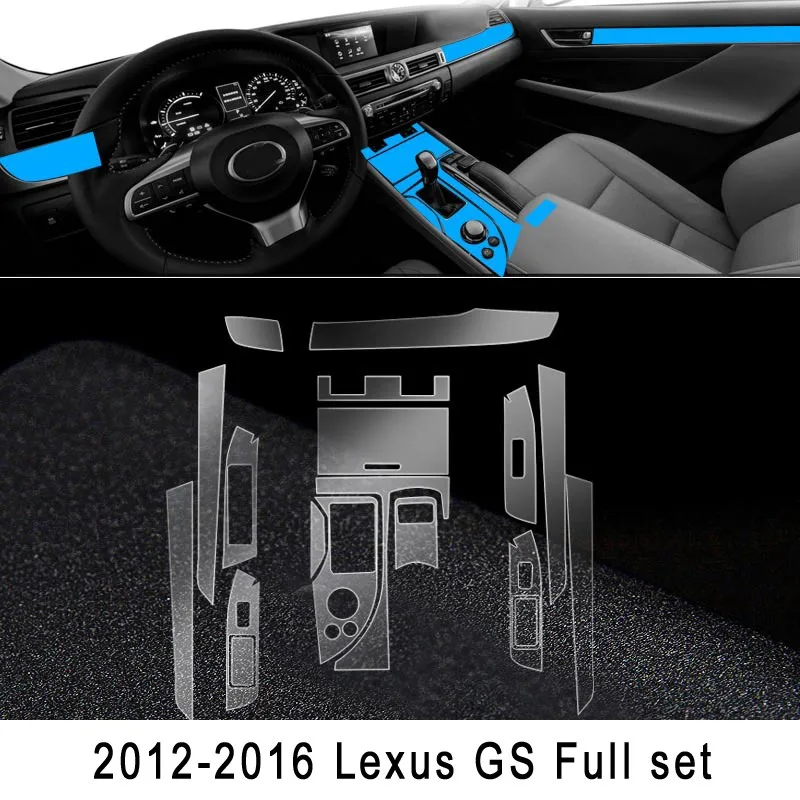 Новый TPU чехол для автомобиля Стикеры Lexus прозрачная защитная пленка s GS 200 т 450 ES200t