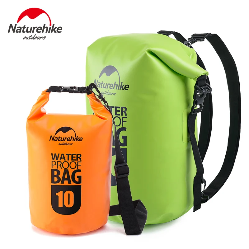

Водонепроницаемая сумка для плавания Naturehike, объем 10 л, объем 500D
